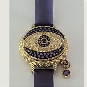 Judith Ripka Lavender Evil Eye Watch